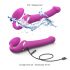 Strap-on-me S - strapless aufsteckbarer Luftwellenvibrator - klein (pink) 