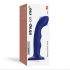 Strap-on-me M - wasserdichter, pulsierender G-Punkt Vibrator (blau) 