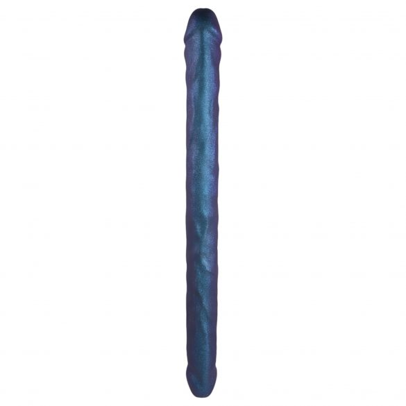 Strap-on-me - Doppel-Dildo (metallic-blau)