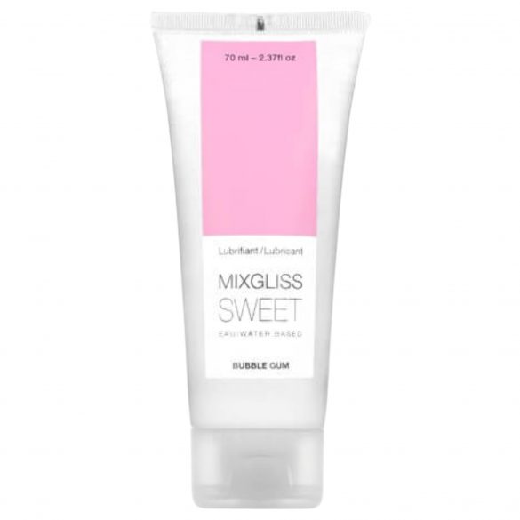 Mixgliss Sweet Kaugummi - wasserbasiertes Gleitmittel - Kaugummi (70ml) 