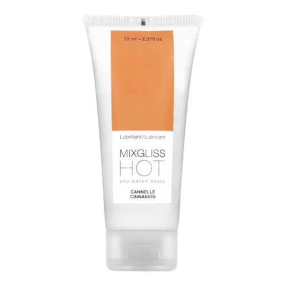 Mixgliss Hot - Wärmendes, wasserbasiertes Gleitmittel - Zimt (70ml) 