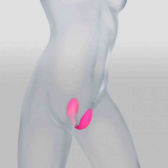 Love to Love Wonderlove - akkubetriebener, drahtloser 2in1-Klitorisvibrator (pink)