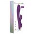 Love to Love Bunny & Clyde - akkubetriebener, pulsierender Vibrator mit Klitorisarm (Lila) 