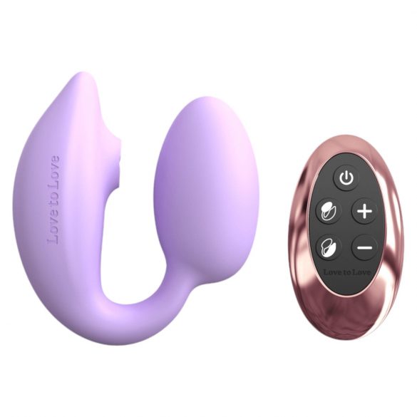 Love to Love Wonderlover - Klitoral und G-Punkt Vibrator (Mauve) 