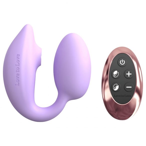 Love to Love Wonderlover - Klitoral und G-Punkt Vibrator (Mauve) 