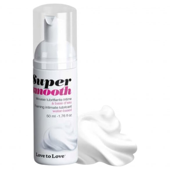 Love to Love Super Smooth - wasserbasiertes Gleitgel-Schaum (50ml) 