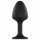 Dorcel Geisha Plug Diamond XL - weißer Stein Analdildo (schwarz) 