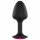 Dorcel Geisha Plug Ruby XL – Analplug mit rosa Stein (schwarz)