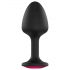 Dorcel Geisha Plug Ruby XL - Analplug mit rosa Stein (schwarz)