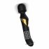 Dorcel Dual Orgasms Gold - Akku, 2in1 Massage-Vibrator (Schwarz) 