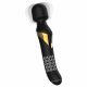 Dorcel Dual Orgasms Gold - Akku, 2in1 Massage-Vibrator (Schwarz) 