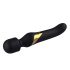 Dorcel Dual Orgasms Gold - Akku, 2in1 Massage-Vibrator (Schwarz) 