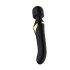 Dorcel Dual Orgasms Gold - Akku, 2in1 Massage-Vibrator (Schwarz) 