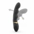 Dorcel Too Much 2.0 - Akkubetriebener Vibrator mit 3 Motoren (Schwarz-Gold) 