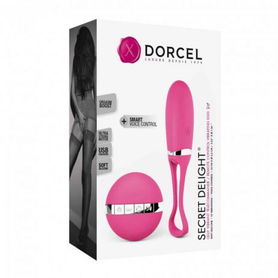 Dorcel Secret Delight - akkubetriebenes, drahtloses Vibro-Ei (pink)