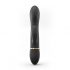 Dorcel Glam Rabbit - wiederaufladbarer Vibrator mit Klitorisarm (schwarz) 