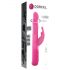 Dorcel Baby Rabbit 2.0 - wiederaufladbarer Vibrator mit Klitorisarm (Pink)