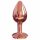 Dorcel Diamond Plug S - Aluminium Anal Plug - Klein (Roségold)