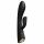 Dorcel Flexi Rabbit - akkubetriebener, heizbarer Klitoris-Vibrator (schwarz) 