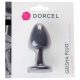 Dorcel Geisha Plug M - kugeliger Anal-Dildo (schwarz) 