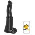 AnimHole Stier - Stier Penis Dildo - 25cm (schwarz) 