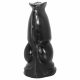 AnimHole Wolf - Wolfs Penis Dildo - 21cm (schwarz) 