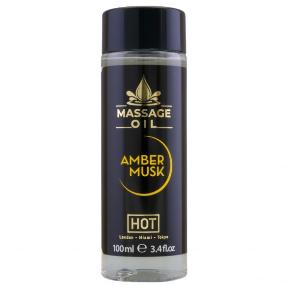 Amber Musk Warming Massage Oil (100ml) 