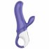 Satisfyer Magic Bunny - wasserdichter, akkubetriebener Vibrator mit Klitorisarm (blau) 