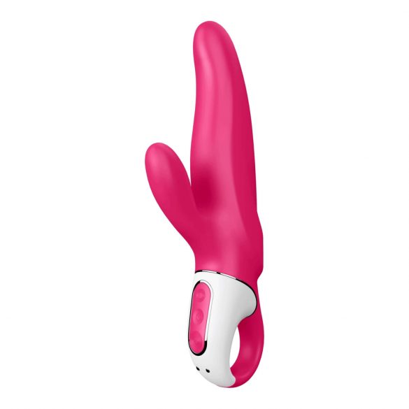 Satisfyer Mr. Rabbit - wasserdichter, akkubetriebener Vibrator mit Klitorisarm (pink) 