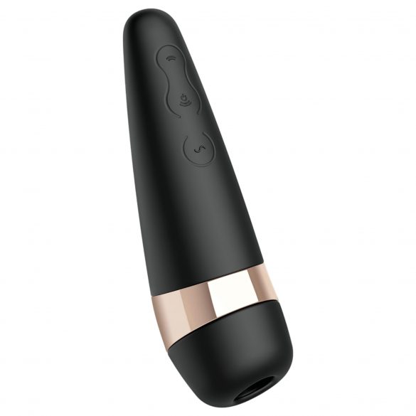 Satisfyer Pro 3+ - wasserdichter, akkubetriebener Klitoris-Vibrator (schwarz) 