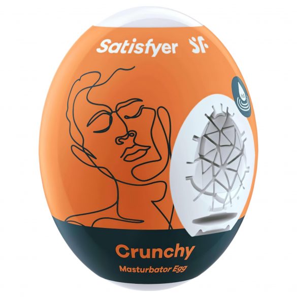 Satisfyer Egg Crunchy - Masturbationsei (1 Stk.)