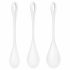 Satisfyer Yoni Power 1 - Beckenbodenkugel-Set - Weiß (3-teilig) 