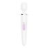 Satisfyer Wand-er Woman - aufladbarer, wasserdichter Massagevibrator (Weiß) 