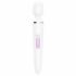 Satisfyer Wand-er Woman - aufladbarer, wasserdichter Massagevibrator (Weiß) 