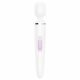 Satisfyer Wand-er Woman - aufladbarer, wasserdichter Massagevibrator (Weiß) 