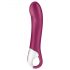 Satisfyer Big Heat - aufladbarer, wärmender G-Punkt-Vibrator (rot)