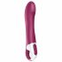 Satisfyer Big Heat - wiederaufladbarer, erwärmender G-Punkt Vibrator (rot) 