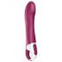 Satisfyer Big Heat - aufladbarer, wärmender G-Punkt-Vibrator (rot)