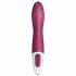 Satisfyer Big Heat - wiederaufladbarer, erwärmender G-Punkt Vibrator (rot) 