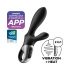 Satisfyer Heat Climax+ - intelligenter, beheizter Analvibrator mit Arm (Schwarz) 