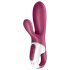 Satisfyer Hot Bunny - Intelligenter Wärmer Bunny Vibrator (Rot)