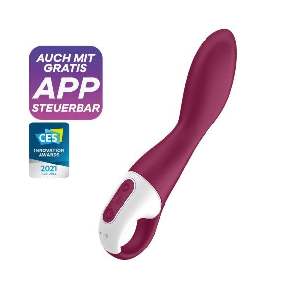 Satisfyer Heated Thrill - intelligenter Wärmevibrator (rot) 