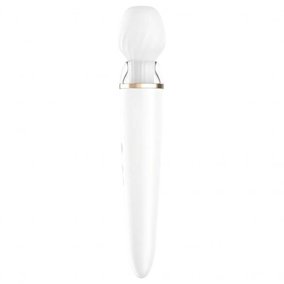 Satisfyer Double Wand-er - intelligenter Massagevibrator (weiß) 