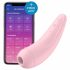 Satisfyer Curvy 2+ - intelligenter Luftwellen-Klitorisstimulator-Vibrator (rosa) 