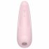 Satisfyer Curvy 2+ - intelligenter Luftwellen-Klitorisstimulator-Vibrator (rosa) 