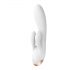 Satisfyer Double Flex - intelligenter, doppelarmiger Klitoris-Vibrator (weiß)