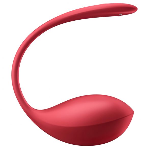 Satisfyer Shiny Petal - funkferngesteuertes Vibro-Ei (rot)