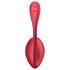 Satisfyer Shiny Petal - Funk-Ei mit Fernbedienung (rot)