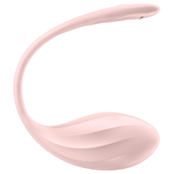 Satisfyer Gerippter Blütenblatt - Funk-Vibrations-Ei (Pink)