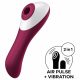 Satisfyer Dual Crush - wiederaufladbarer vaginaler und klitoraler Vibrator (rot) 